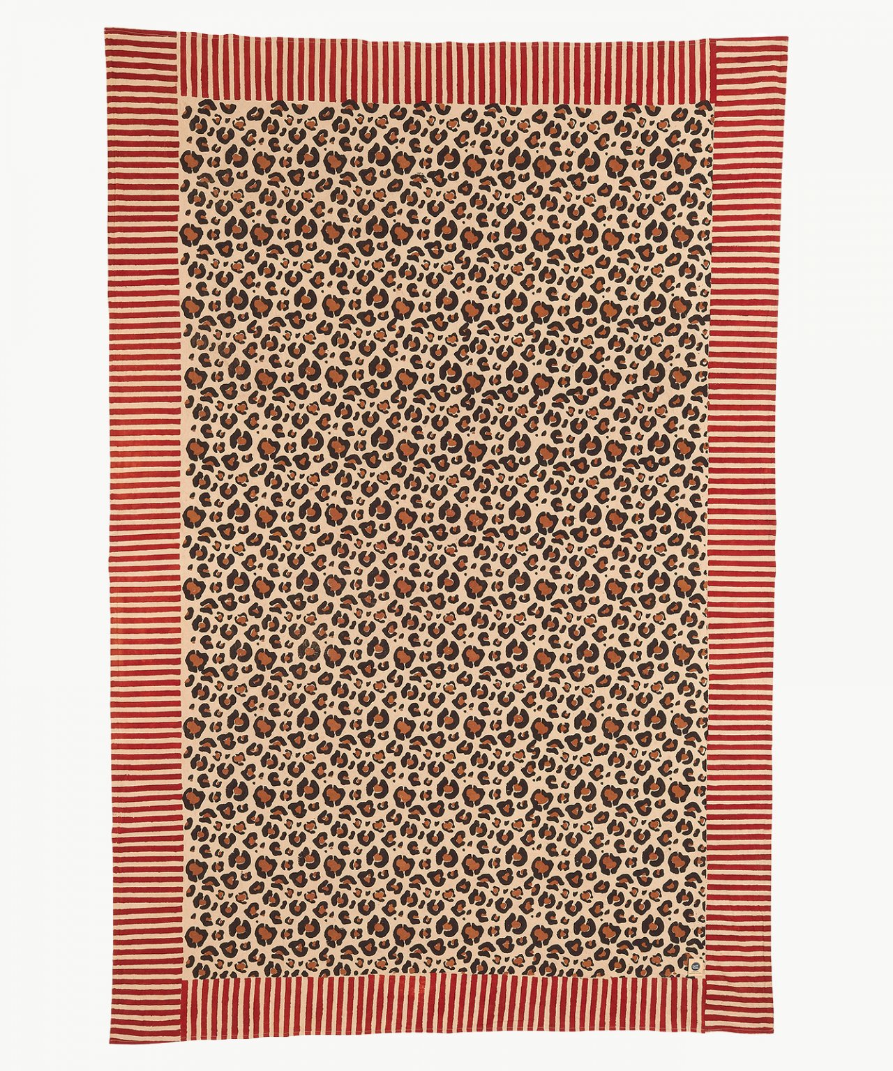 Blockprintad duk Leo 140x240 cm