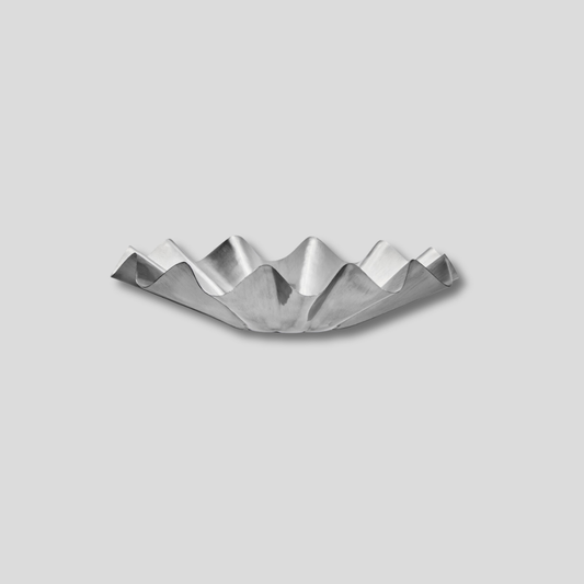 Fat Borstad silverfinish